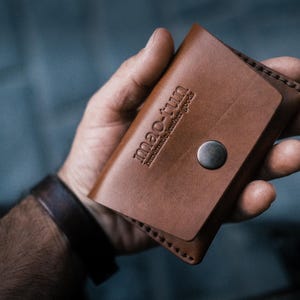Portafoglio in pelle, Portafogli da auto, Regalo per fidanzato, Regalo per lui, Marito sposo per, Regalo per testimone di nozze, Regalo per marito, Ragazzo minimalista magro
