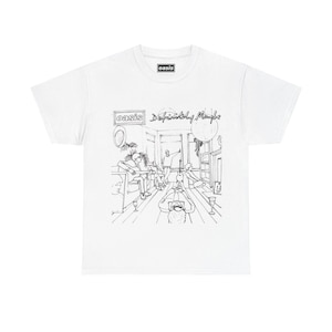 Oasis Definitely Maybe Album Cover T-Shirt, Unisex Heavy Cotton Tee- 90s Britpop Band Tee, Vintage Music Shirt, Oasis T-shirt, Retro Rock