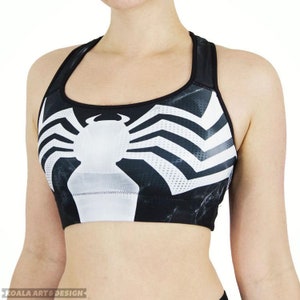 Symbiote Take Over Sport Cosplay Kostüm BH