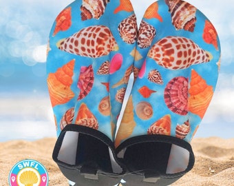 Water Socks Water Shoes Seashells Shells - Slip On