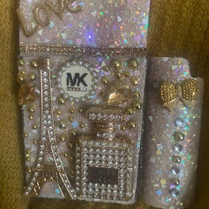 Womens Paris theme cigarette case, cigarette pac holder, cigarette box 100s with lighter sleeve