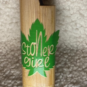 Stoner girl crystal lighter case, lighter sleever