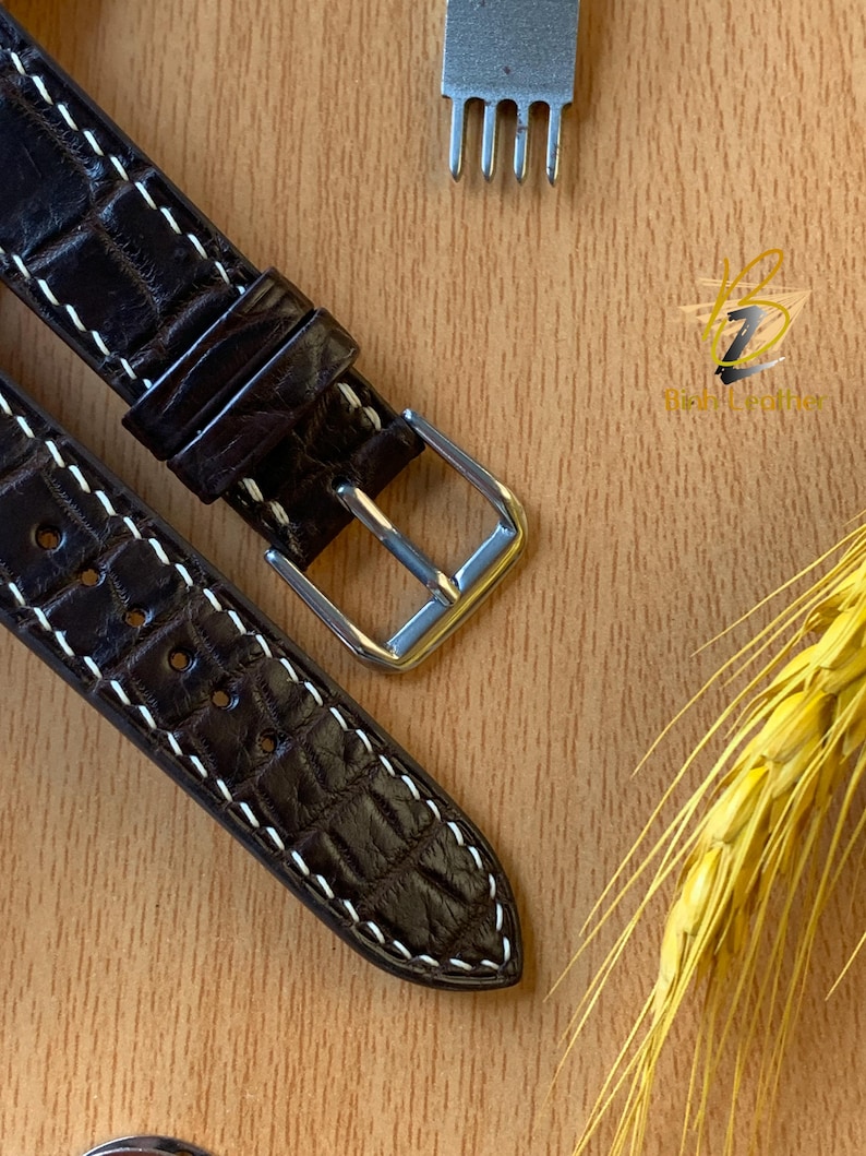 Orologio Breil Manta Cinturino Per Orologi Breitling In Pelle Di - Foto 2