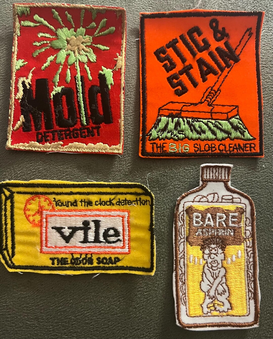 4 Vintage 1970s Wacky Pack Kooky Patches - Etsy