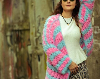 Gehäkelte Julie Strickjacke