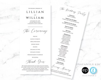 one page program etsy