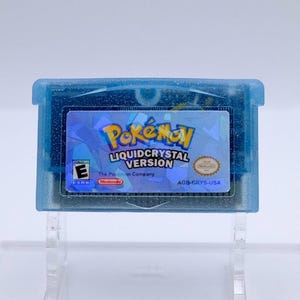Pokemon Liquid Crystal v3.3.00512 Flash Cart for Gameboy Advance GBA with Optional RTC (Real Time Clock)
