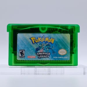 Pokemon Smaragd Vermächtnis v1.1.4 - Gameboy Advance GBA Flash Karte mit optionaler RTC