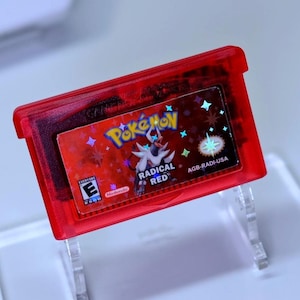 Pokemon Radical Red v4.1 Flash Cart for Gameboy Advance GBA with Optional RTC