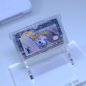 ゲームボーイアドバンス GBA フラッシュカートリッジ（オプションの RTC 付き）- スコーチドシルバー v1.3