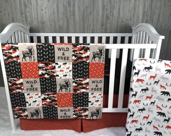 Orange Camo Nursery Etsy
