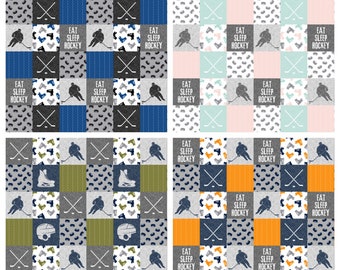 Hockey Crib Bedding Etsy