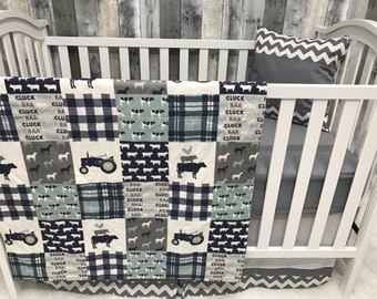 cow baby bedding