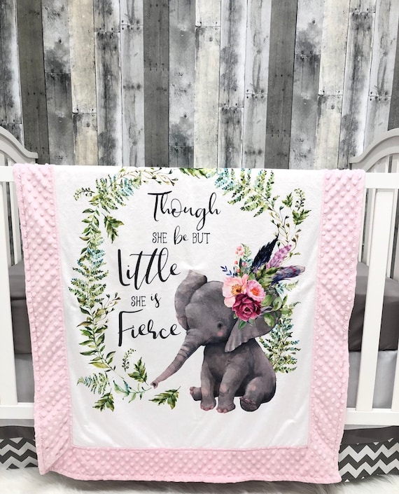 boho elephant crib bedding