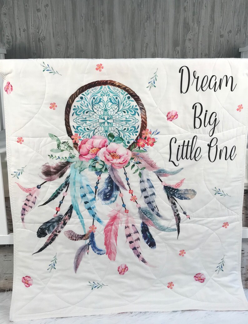 Custom Made Baby Bedding Aztec Dream Catcher Boho Etsy Canada