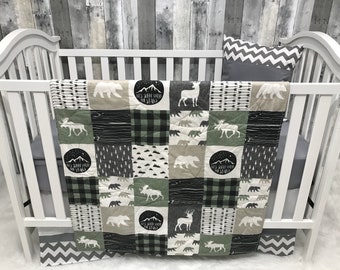 moose crib sheets