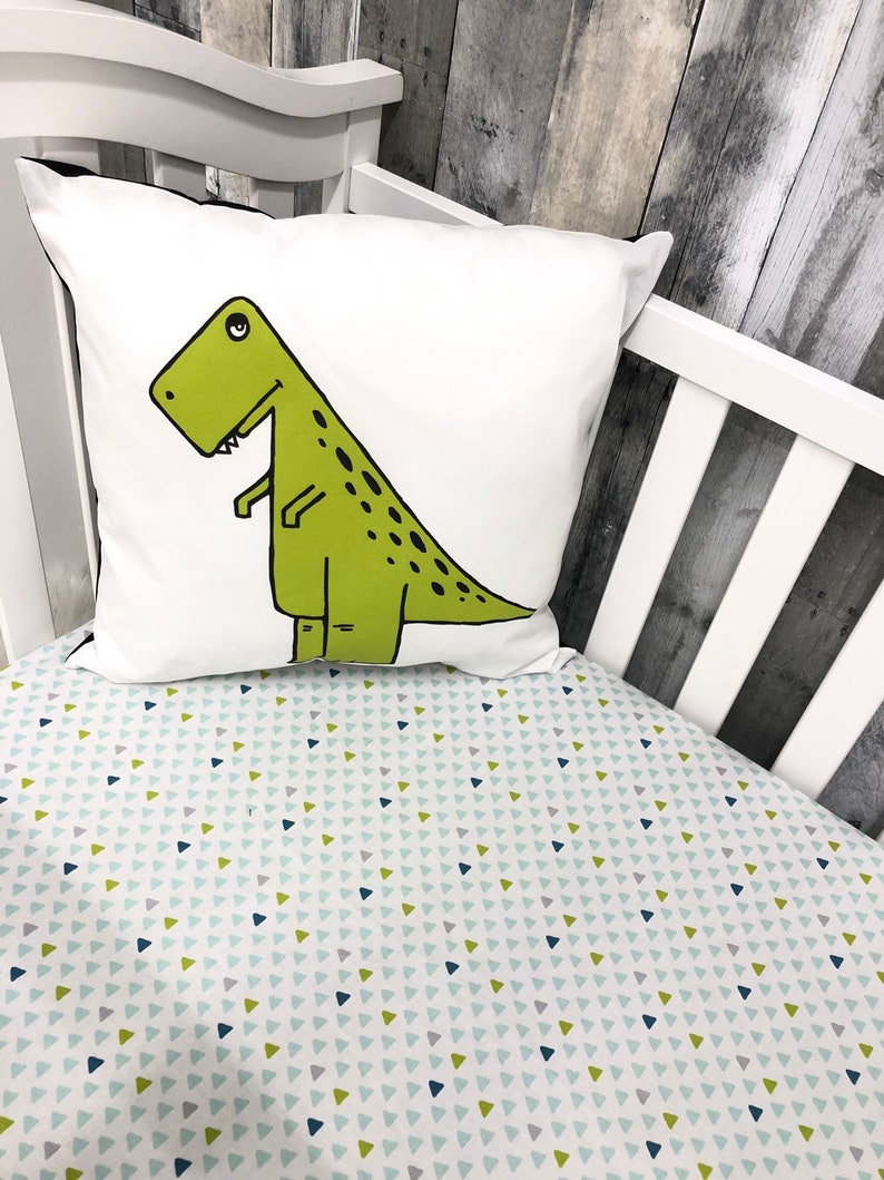 Custom Made Baby Bedding Dinosaurs Rex Crib Image 0