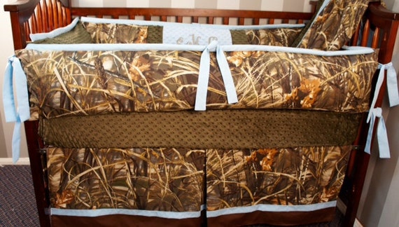 Custom Made Baby Crib Bedding Realtree Advantage Max4 Hd Camo Etsy
