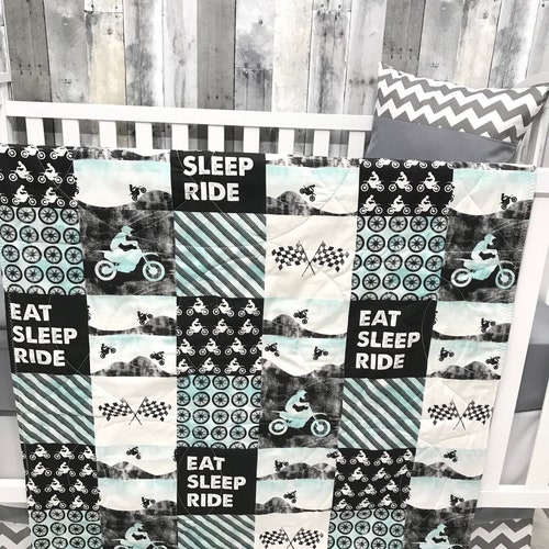 Personalized Motorcycle Blanket Baby Name Blanket Baby Boy Etsy