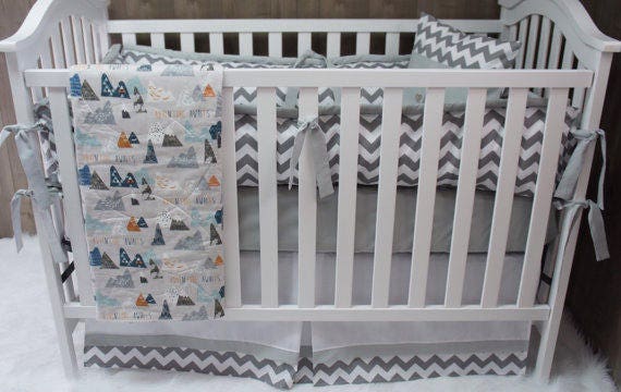 adventure nursery bedding