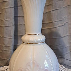 Vintage Belleek Vase, Ireland Porcelain.