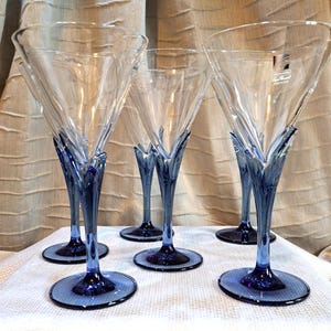 Vintage,from Luigi Bormioli, set of 6 Wine glass. Made in Italy.