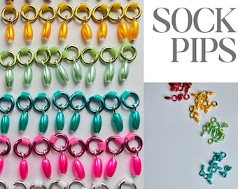 Sock and lace snag free Stitch markers - SOCK PIPS