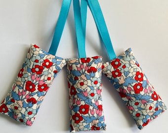 Lavender bags , Liberty Fabric- 'Piccadilly Poppy'