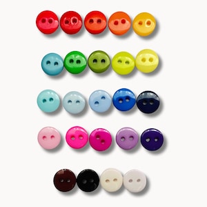 9mm Buttons  - ASSORTED