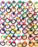Stitch markers for knitting 4.5mm - FAIRGROUND 