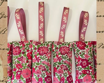 Lavender bags , Liberty Fabric- Arley Gardens