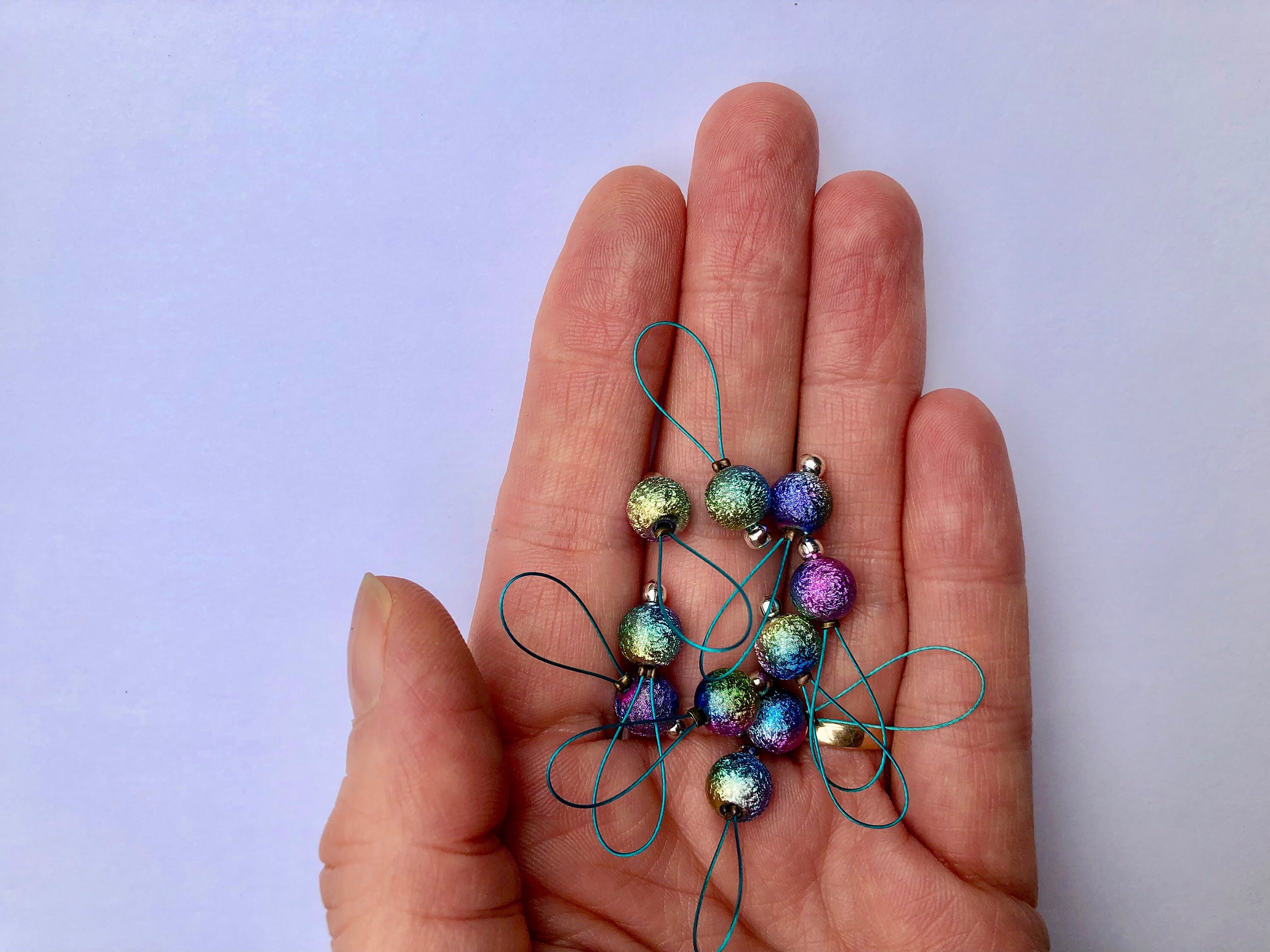 Stitch Markers for Knitting FESTIVAL of LIGHTS Etsy UK