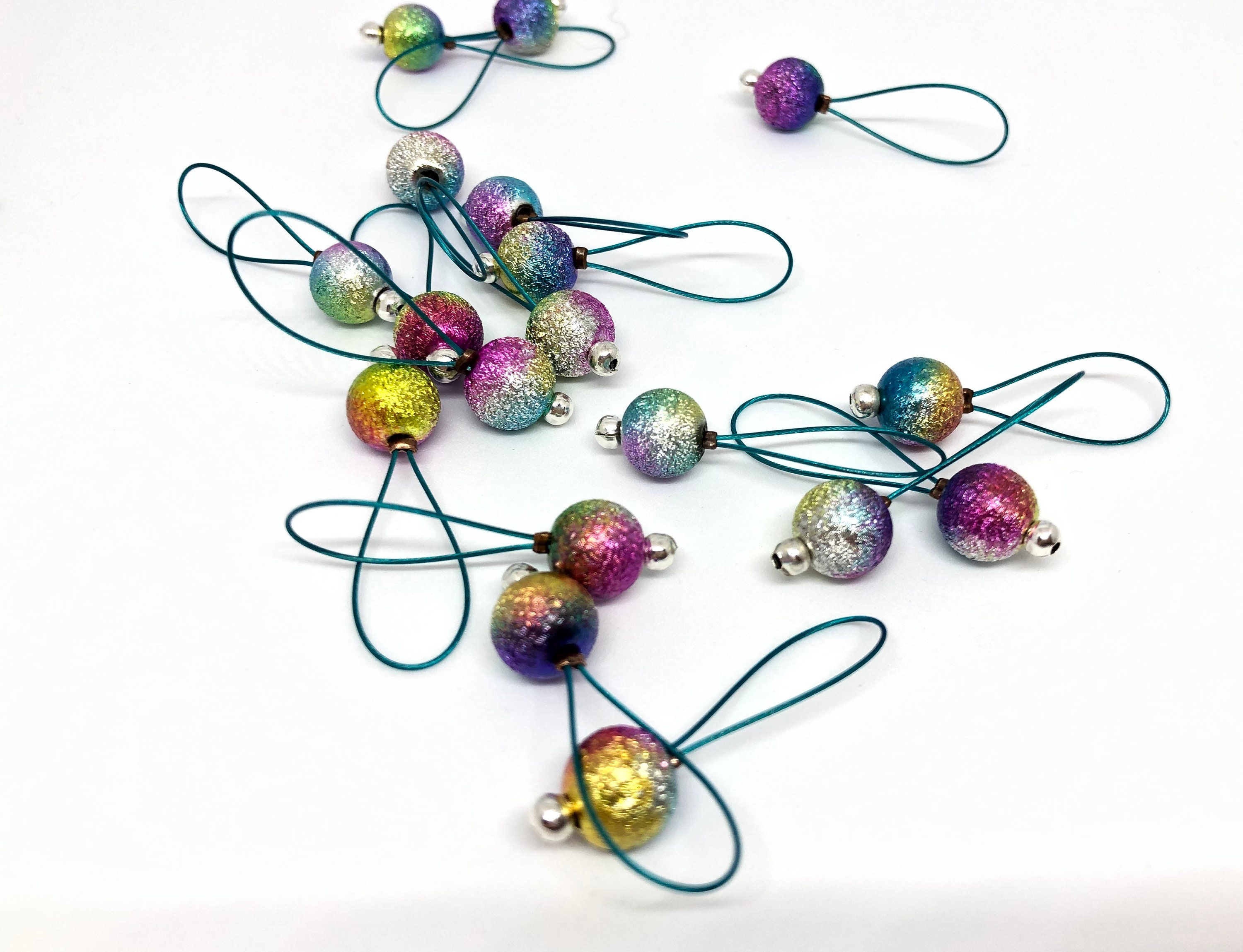 Stitch Markers for Knitting FESTIVAL of LIGHTS Etsy UK