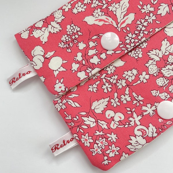 Liberty Knitting sock needle case -FRUIT SILHOUETTE