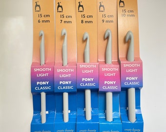 Jumbo Crochet Hook: 12mm, 15mm, 20mm and 25mm, Huge Crochet Hook US 19, US  35, US 50 