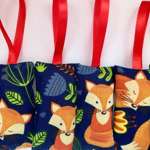 Woodland Fox Lavender Bags with Red Loops Fragrant Handmade Craft Sachets image 7