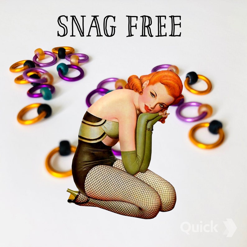 HALLOWEEN RINGOS Knitting stitch markers