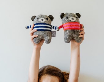 Mini Bears in Knitted Lambswool