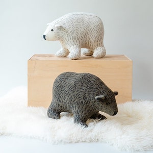 Big Bear in Knitted Lambswool