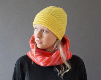 Zig Zag Lambswool Snood