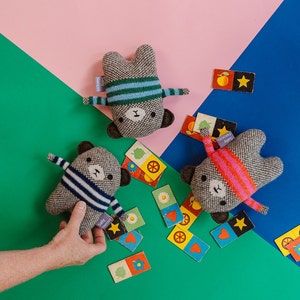 Mini Bears in Knitted Lambswool image 2