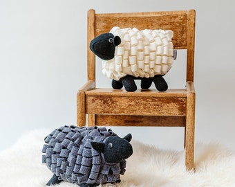 Wooly Sheep Knitted in Lambswool