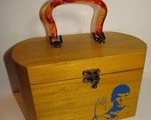 Star Trek Spock Wood Box Purse