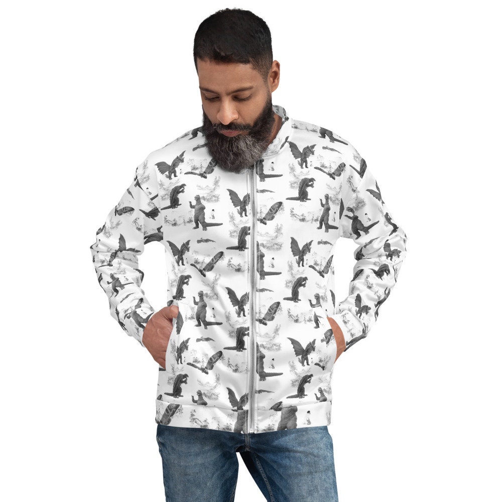 godzilla bomber jacket