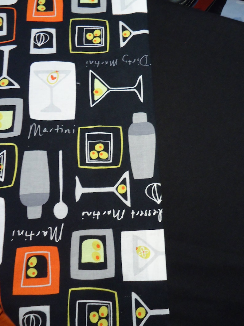 Martini Time panel Shirt size Small to 6XL
