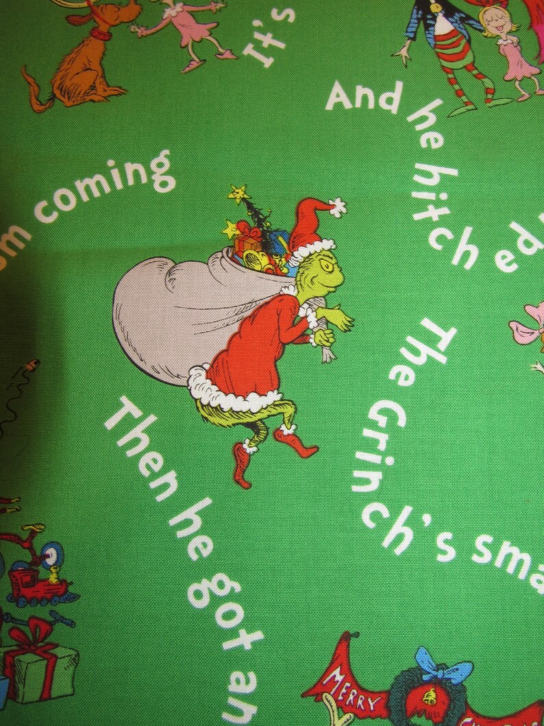 Dr Seuss Grinch Shirt Made to order in 