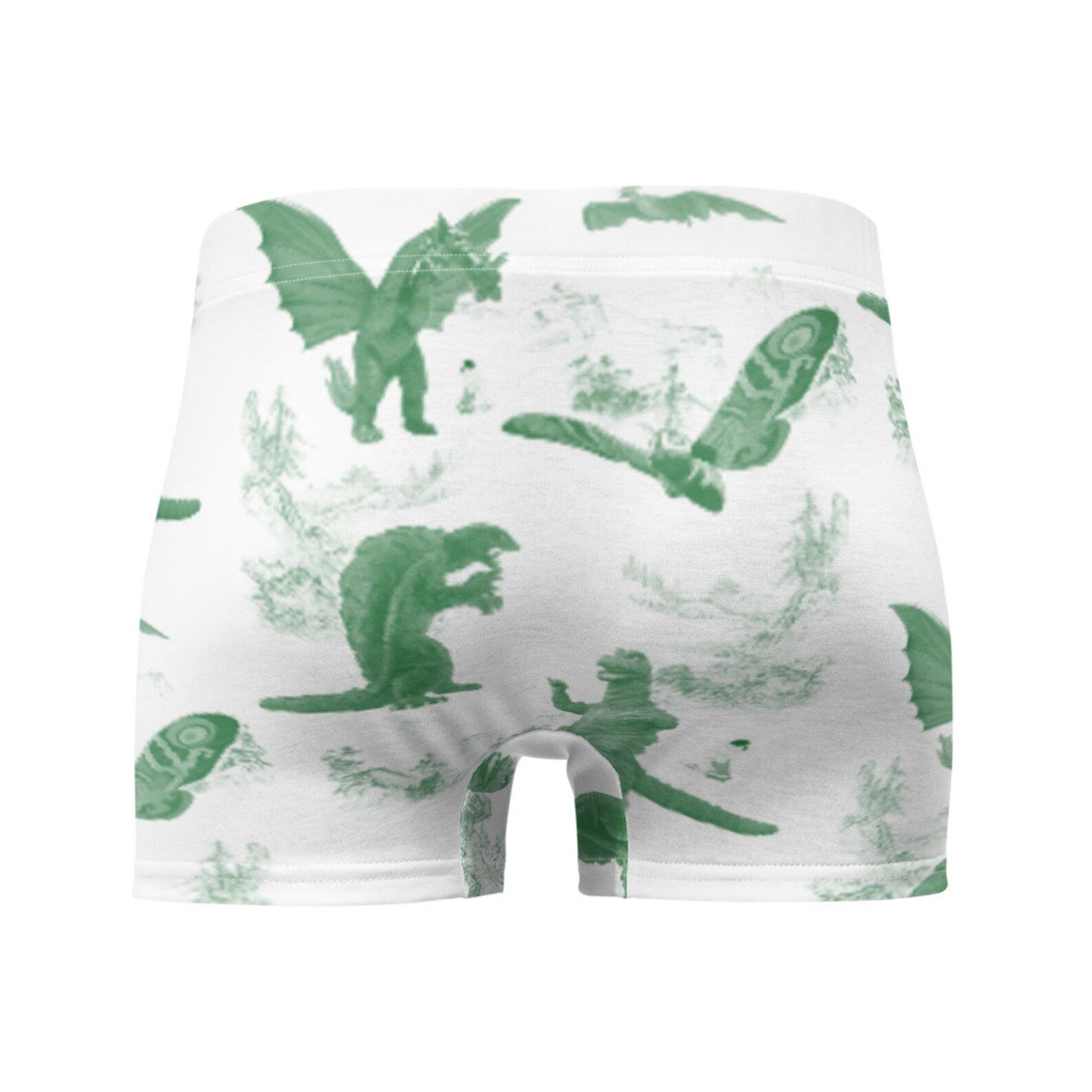 Godzilla Mens Boxer Briefs Green Mothra King Ghidorah and Etsy
