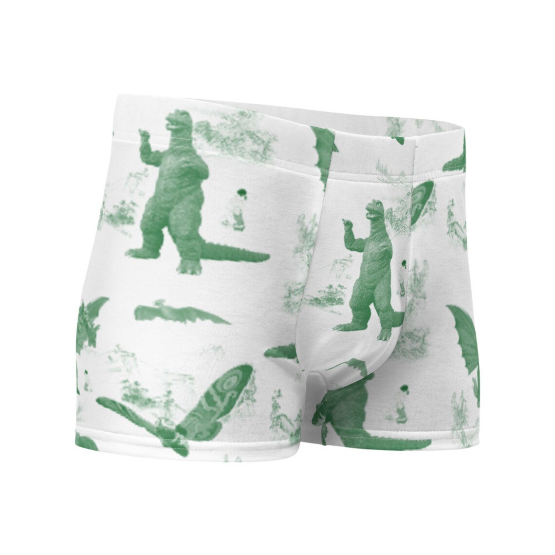 Godzilla Mens Boxer Briefs Green Mothra King Ghidorah and Etsy