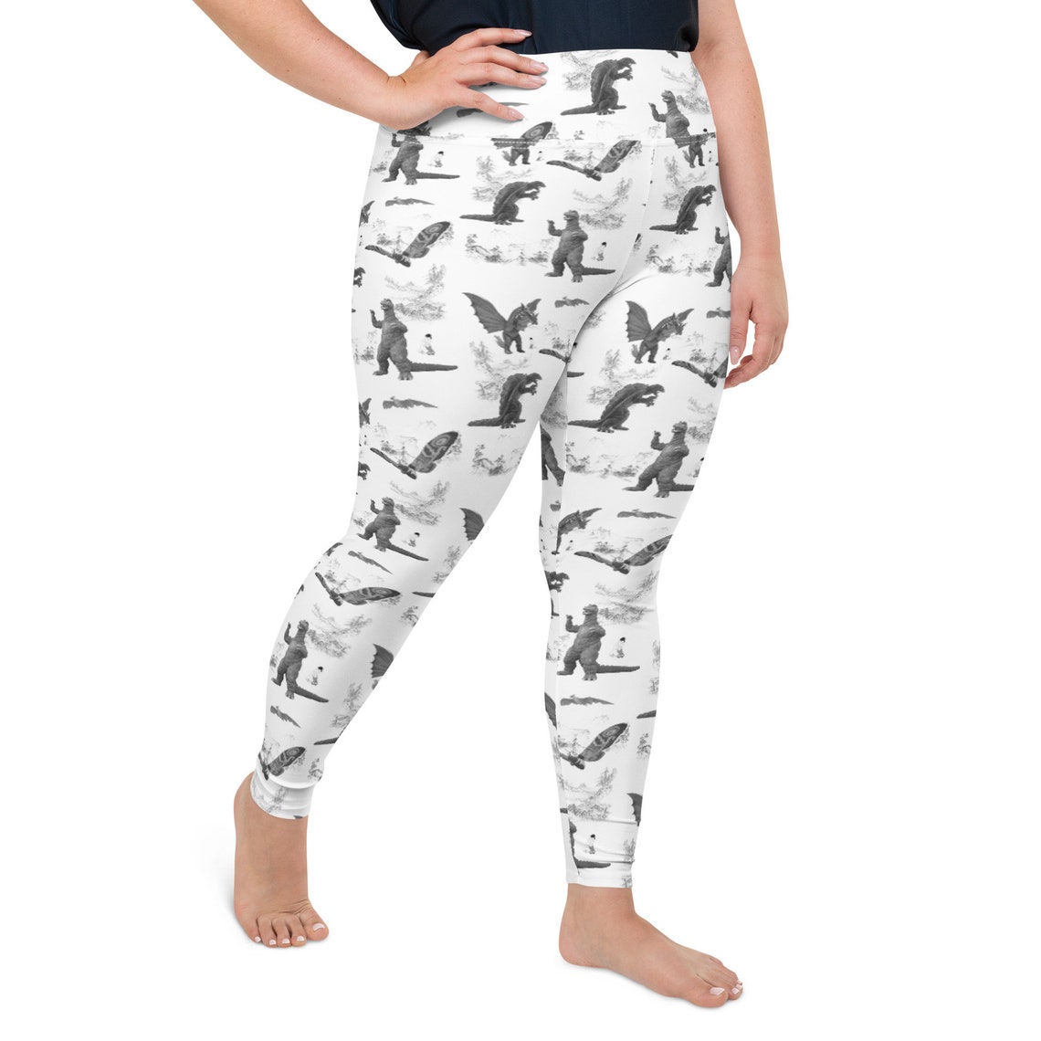 Godzilla Print Women's Leggings