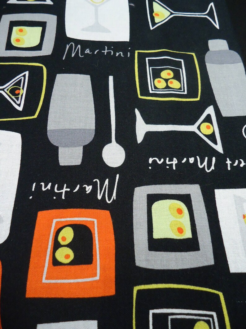 Martini Time panel Shirt size Small to 6XL